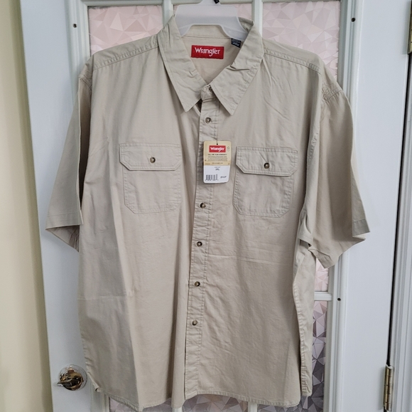 NWT Two Wranglers Jeans Button-up Shirts. - Picture 9 of 11